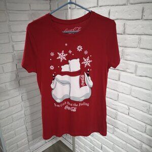 Coca Cola Youth's Red Short Sleeves T-shirt